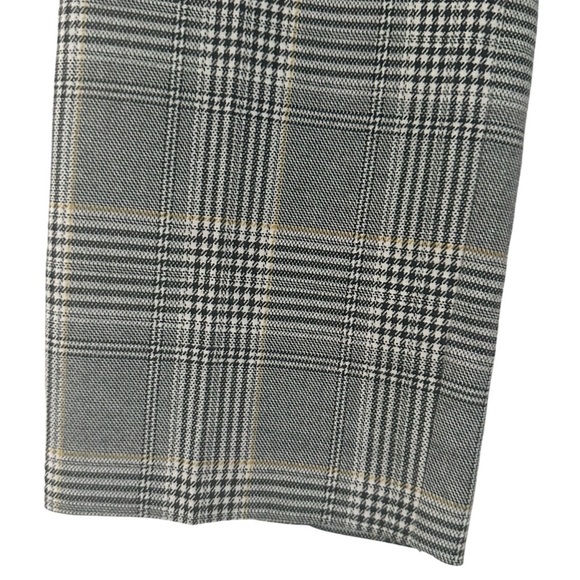 REISS JOANNE PLAID ANKLE TROUSER SIZE 4 - Picture 8 of 16